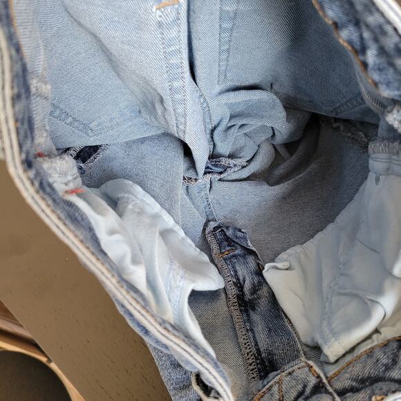 Zara Skinny Jeans Red Tuxedo Stripe Grosgrain High Rise Women 6 - Picture 10 of 12